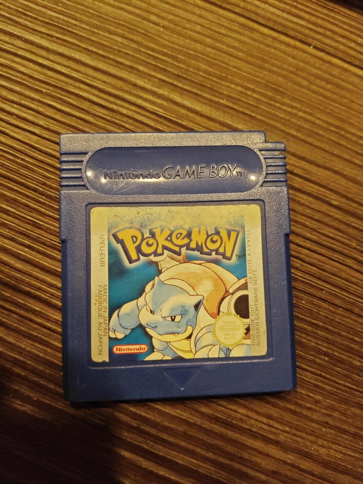 Pokémon Blue Gameboy Classic, Spelcomputers en Games, Nintendo, Gebruikt, Ophalen of Verzenden, Role Playing Game (Rpg)