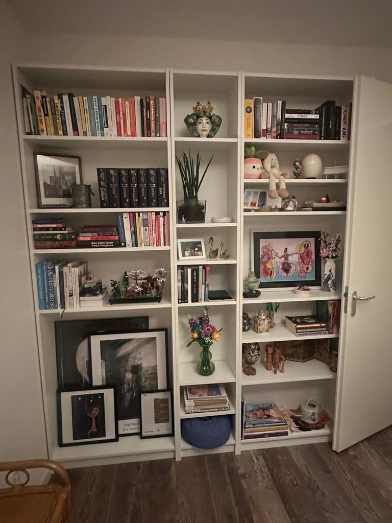 IKEA Billy Boekenkasten verlengd met extra planken, Ophalen, Met plank(en), Gebruikt, 200 cm of meer