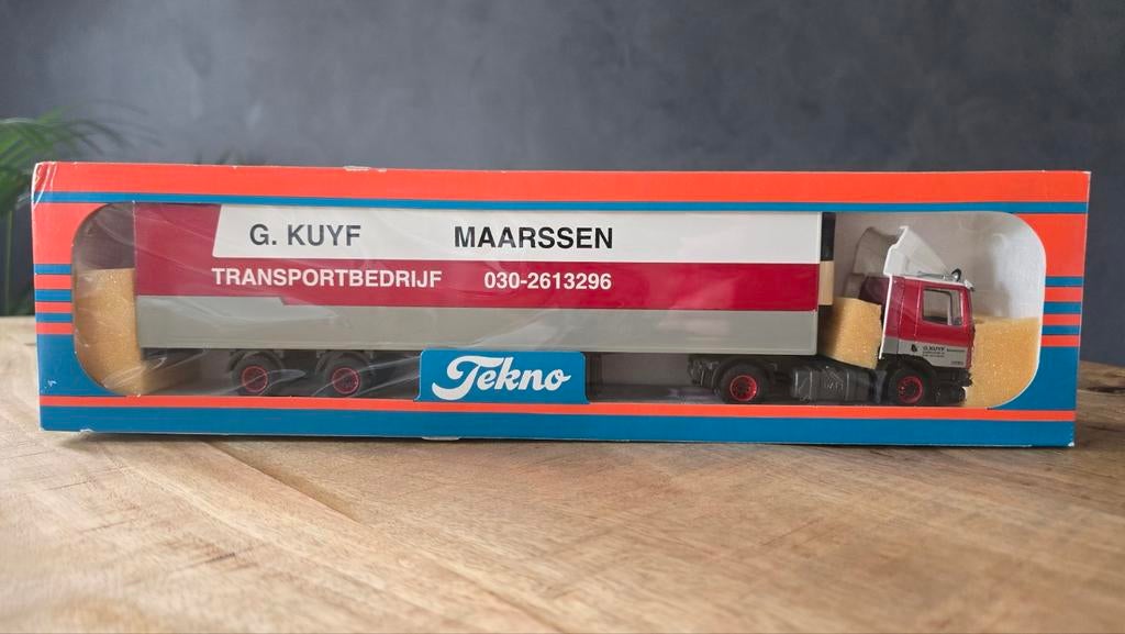 Tekno 1:50 G. Kuyf Maarssen Transportbedrijf vrachtwagen, Overige merken, 1:32 tot 1:50, Nieuw, Ophalen of Verzenden