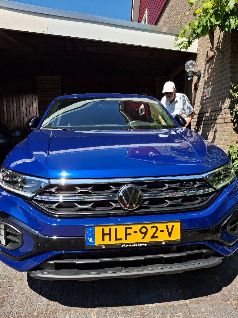 Volkswagen T-Roc 1.5 TSI 150pk 7-DSG 2024 Blauw, Auto's, Automaat, Parkeerassistent, Stof, 1498 cc