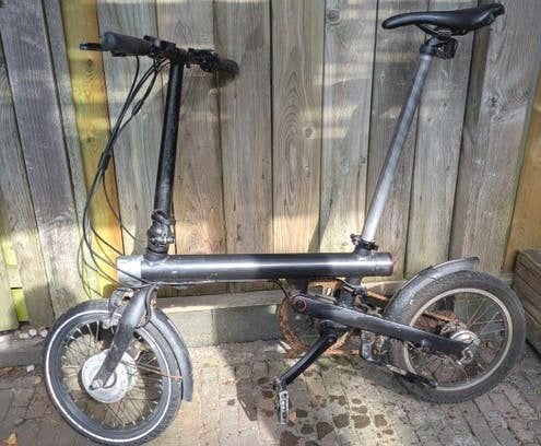 Xiaomi Qicycle - opknapper, Gebruikt, 14 tot 16 inch, Versnellingen, Totaal opvouwbaar