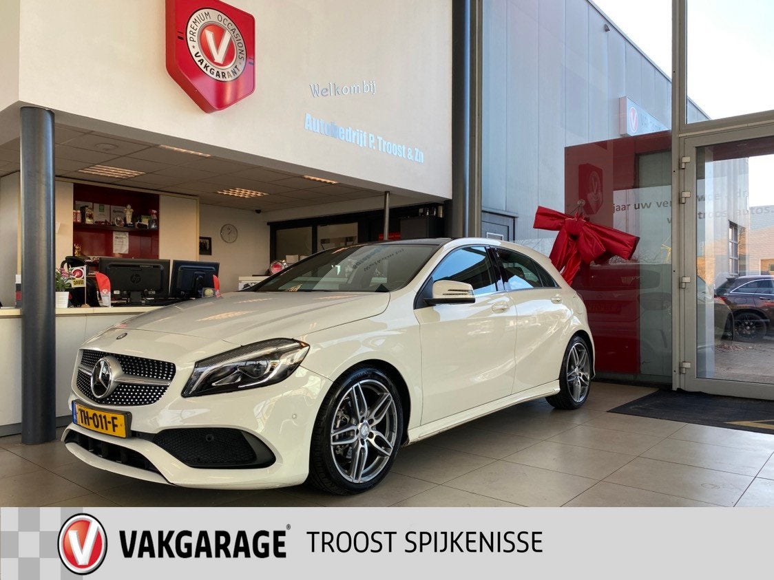 Mercedes-Benz A-Klasse 180 Business Solution AMGAutomaat,Pan, Auto's, 12 maanden, Gebruikt, 4 cilinders, 1595 cc