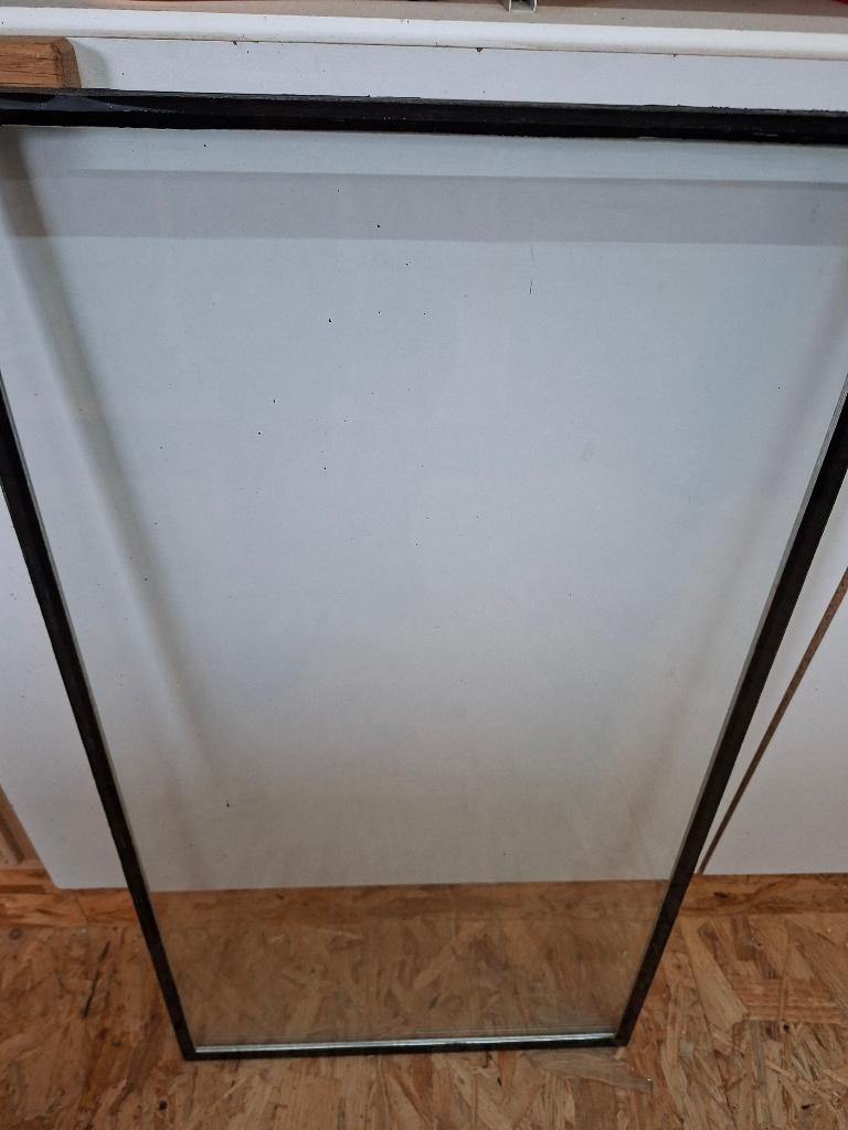 Dubbel glas, Ophalen, Gevelraam of Ruit, Gebruikt, Minder dan 80 cm