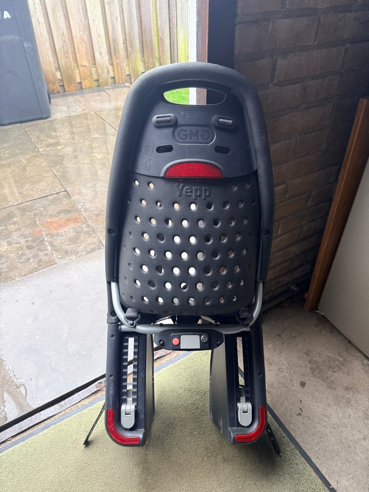 Yepp Fietsstoeltje, Fietsen en Brommers, Ophalen, Achterzitje, 9 t/m 18 kg, Gebruikt