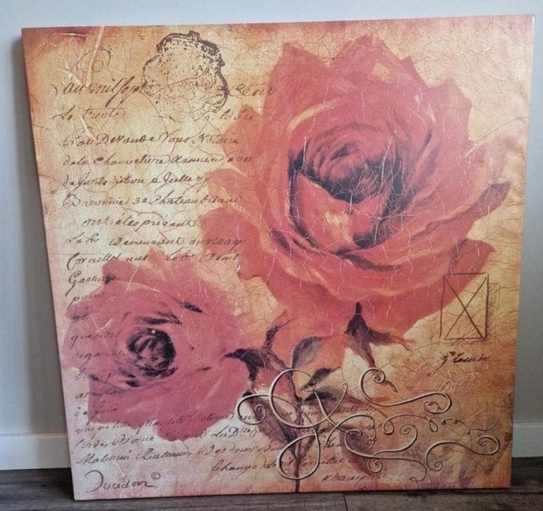 Canvas 89x89cm, Ophalen, Zo goed als nieuw