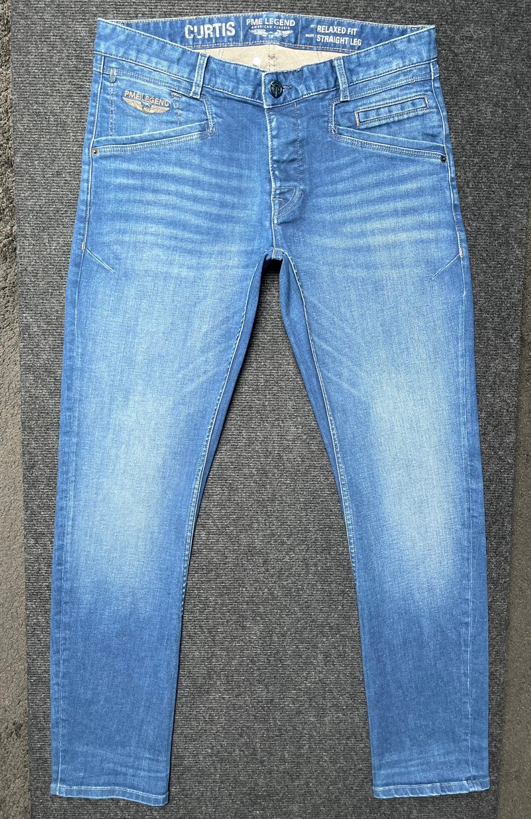 PME Legend Curtis stretch jeans 34/32 (NIEUW), Kleding | Heren, Spijkerbroeken en Jeans, Ophalen of Verzenden, Nieuw, Blauw, W33 - W34 (confectie 48/50)