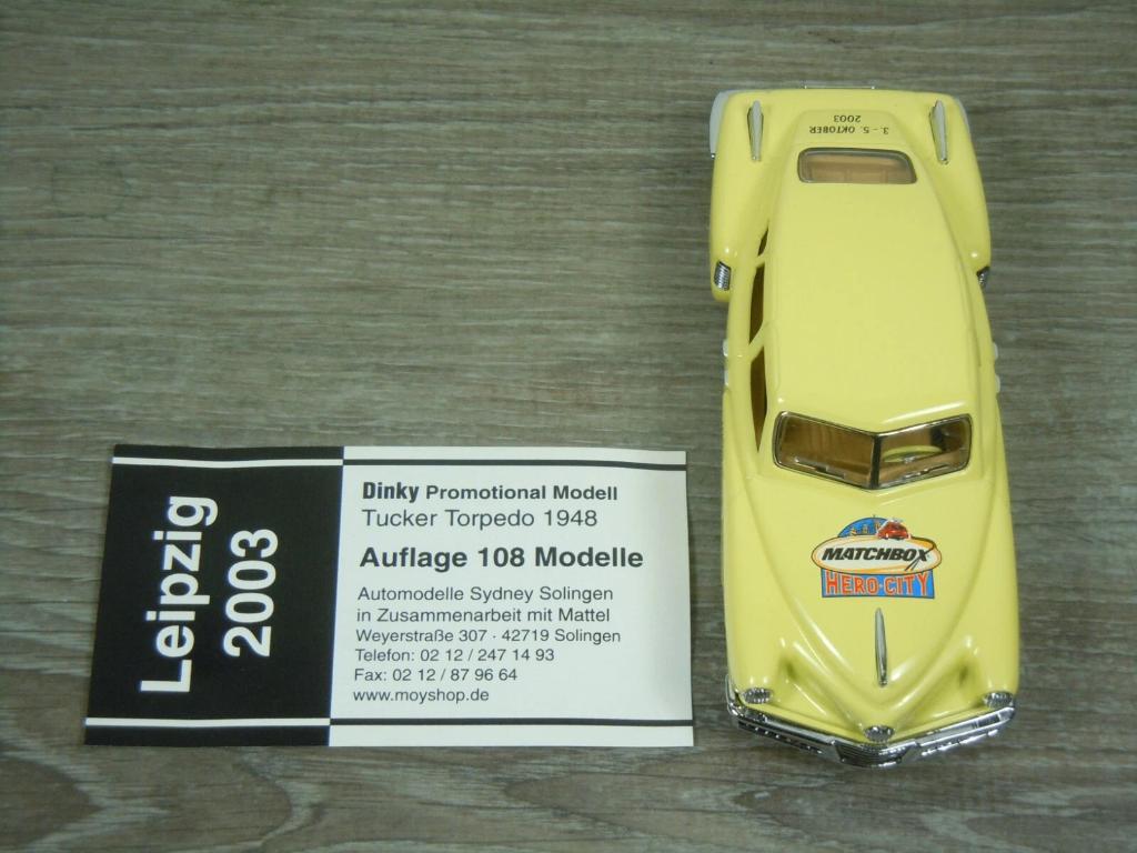 1948 Tucker Torpedo - Matchbox Dinky Promo - 1/108pcs, Engeland, Auto, Zo goed als nieuw, X