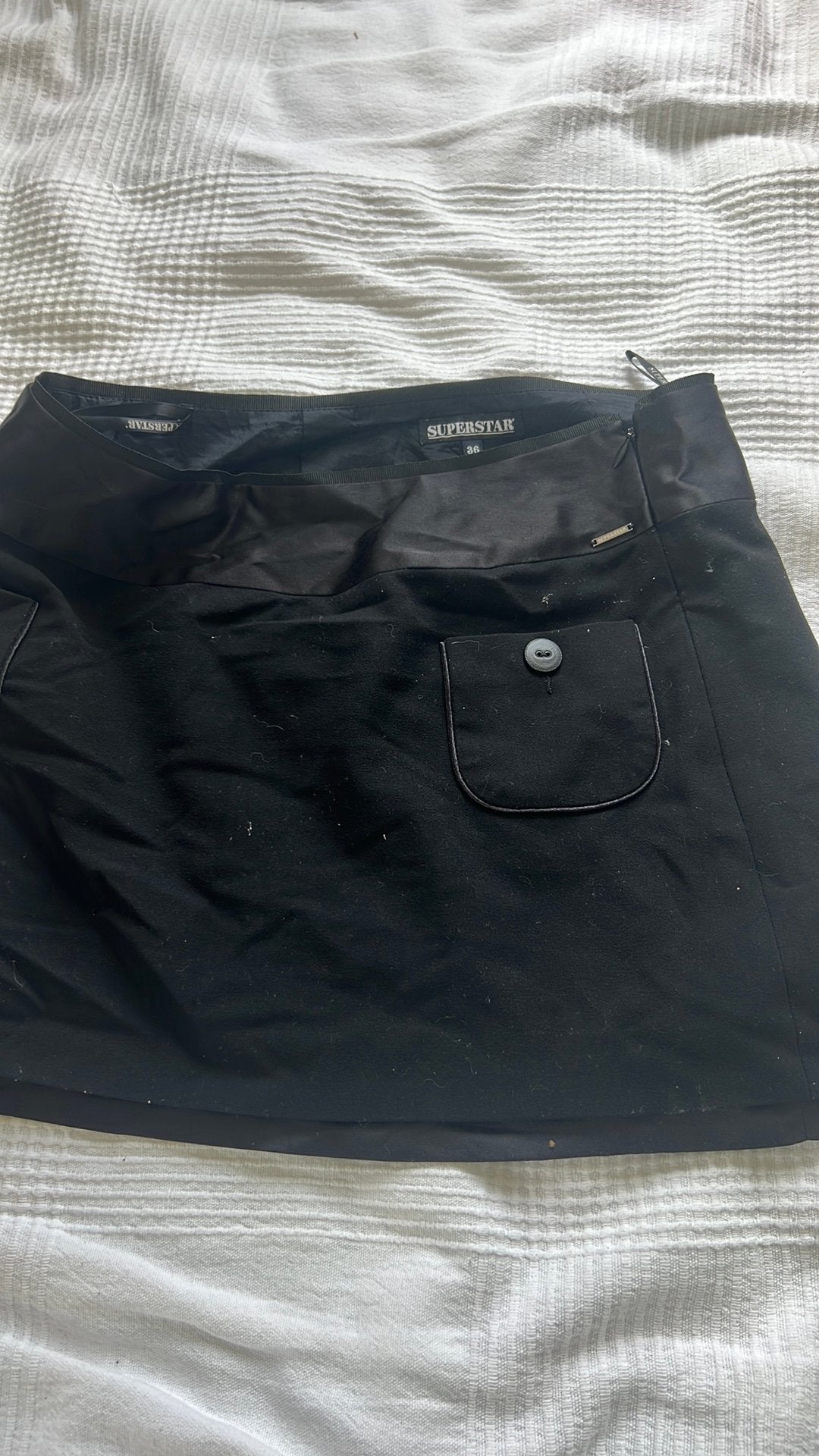Nieuw zwart rokje Superstar 36, Kleding | Dames, Rokken, Maat 38/40 (M), Zwart, Nieuw, Ophalen of Verzenden