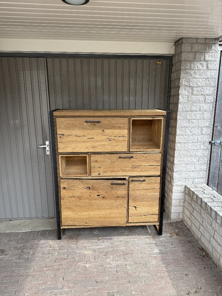 Henders & Hazel Metalo Robuuste Kast, Ophalen, Gebruikt, 1 of 2 laden, 50 tot 100 cm