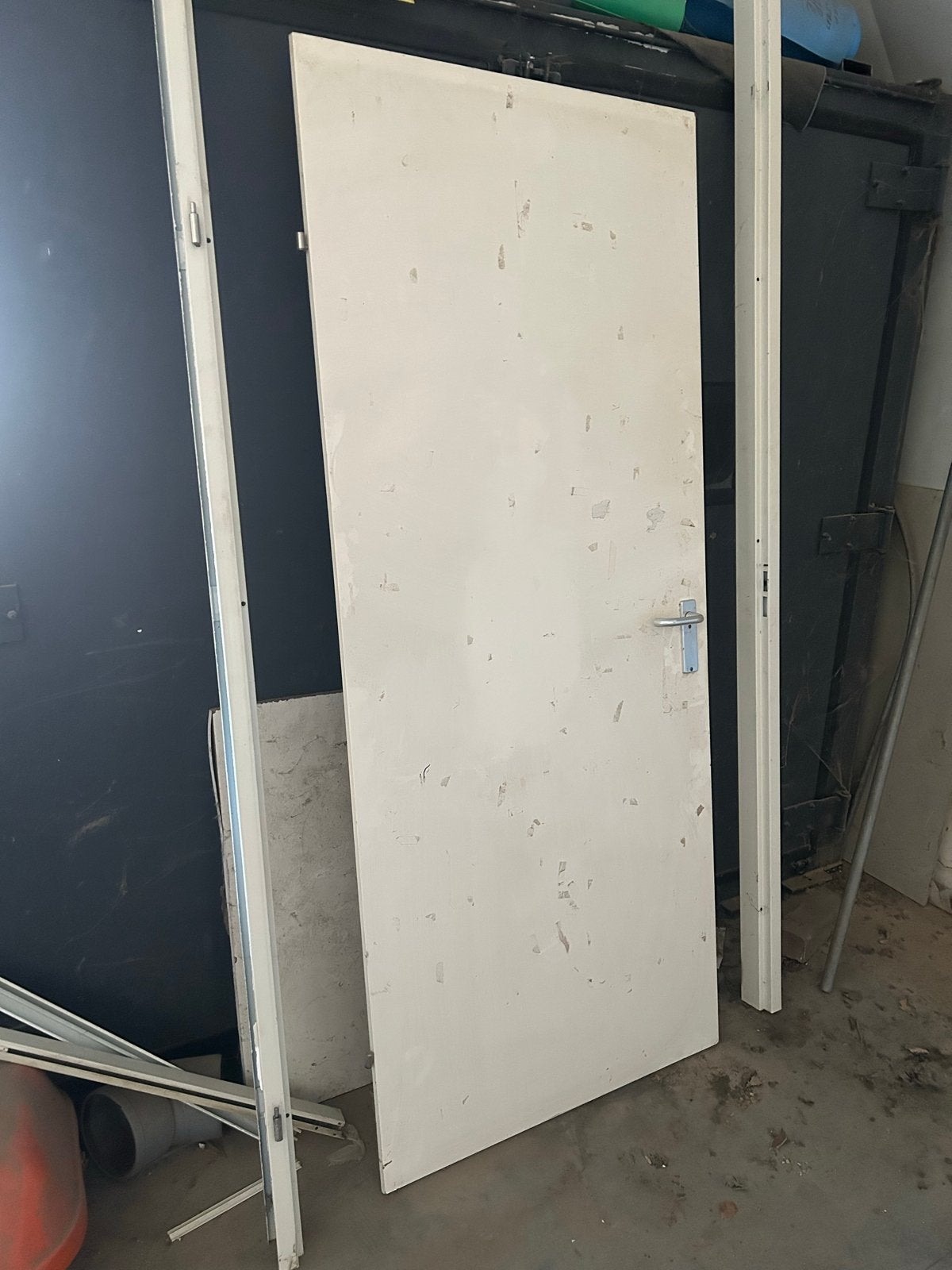 Opdekdeur inclusief kozijn - Gebruikt, Doe-het-zelf en Verbouw, Ophalen, Gebruikt, Nn@gmail.com, 80 tot 100 cm