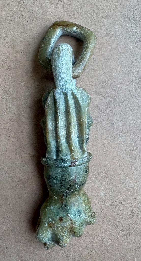 Stenen Figa amulet, oud, Ophalen of Verzenden
