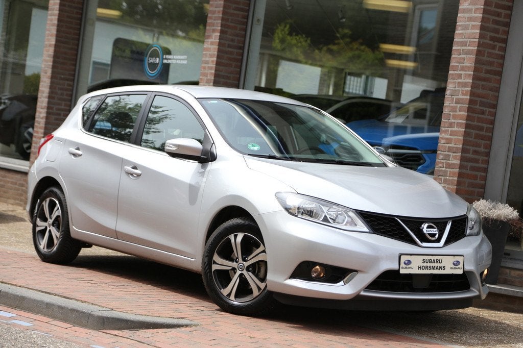 Nissan Pulsar 1.2 DIG-T Business Edition Navi 360view, Auto's, Nissan, Voorwielaandrijving, Euro 5, Gebruikt, 4 cilinders