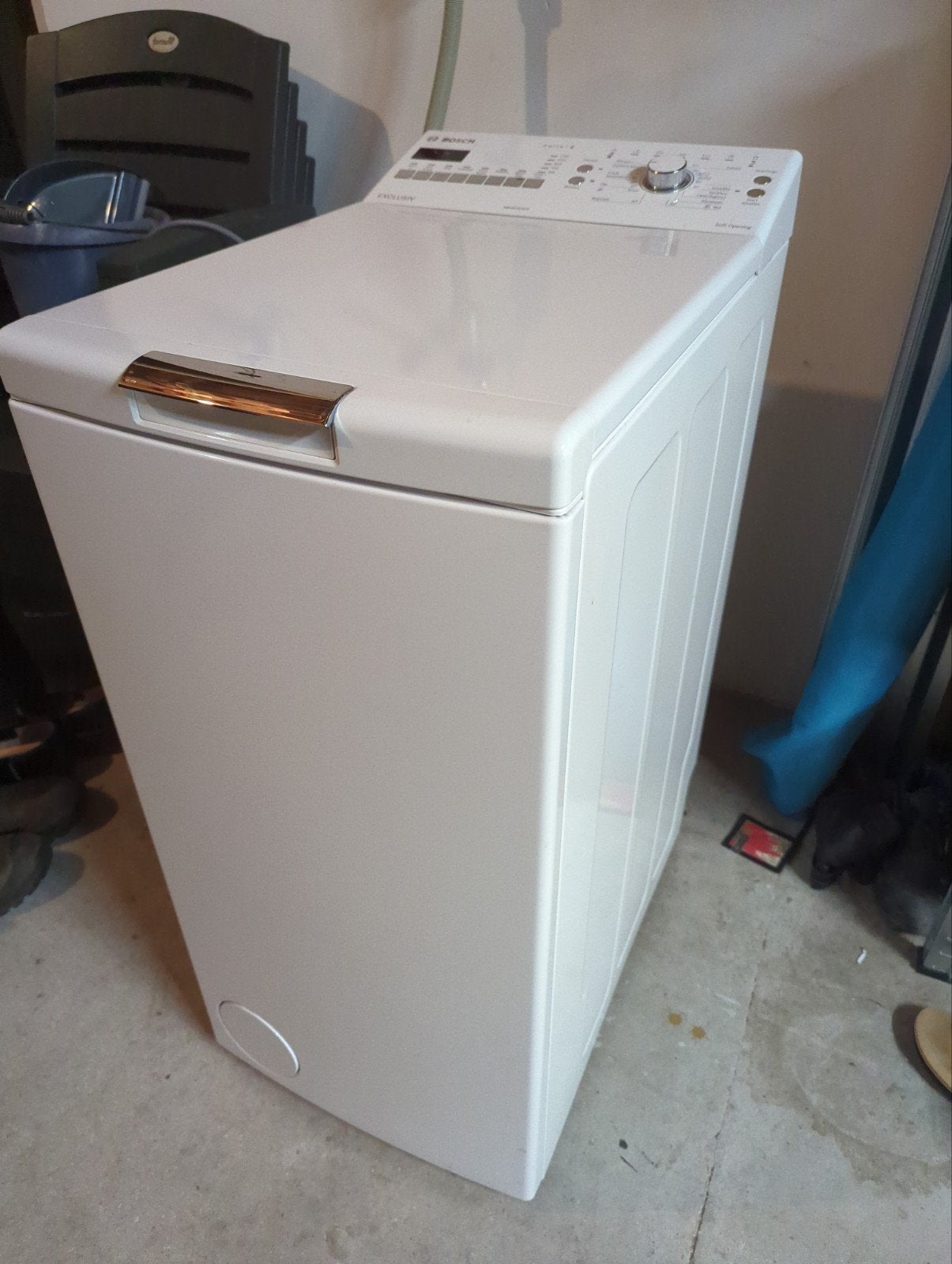 Bosch Serie 4 Exclusiv Bovenlader Wasmachine, Ophalen, 6 tot 8 kg, Bovenlader, Wolwasprogramma