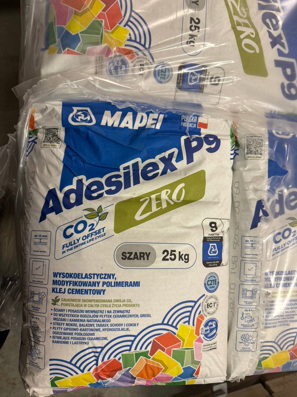 Mapei Adesilex P9 Zero tegellijm 25kg, Ophalen of Verzenden, Nieuw, Wit