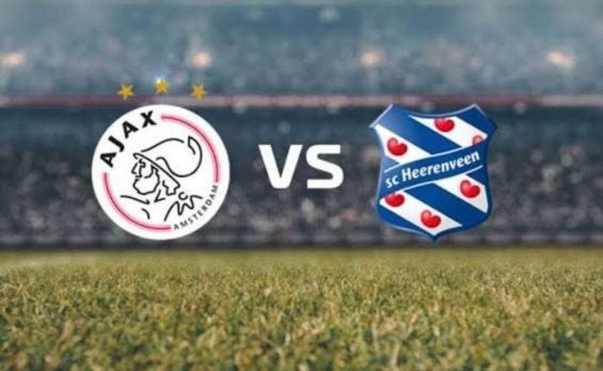 Ajax - Heerenveen 2x vak 112, Twee personen