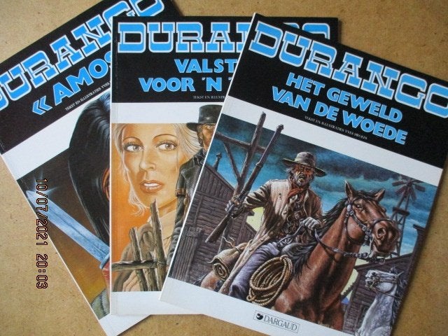 adv5021 durango, Eén stripboek, Ophalen, Gelezen