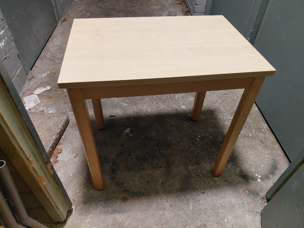 Kleutertafel, Ophalen