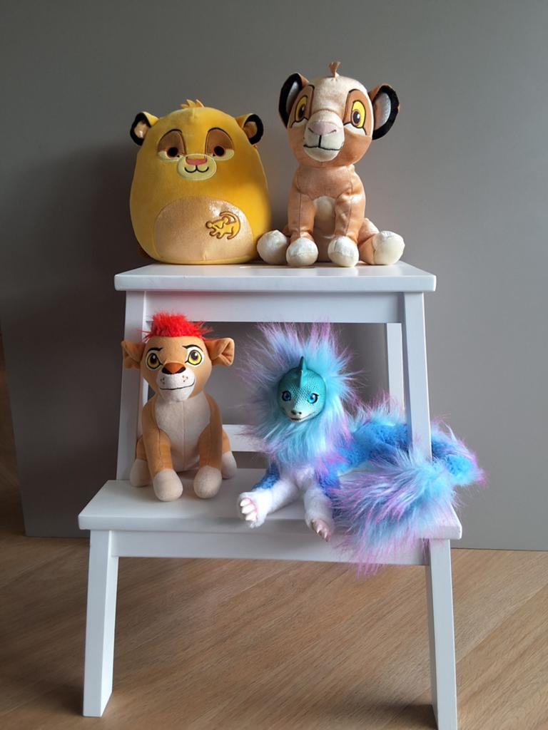 Disney knuffels - Leeuwenkoning en Raya en de laatste draak, Ophalen, Disney, Disney, Geel