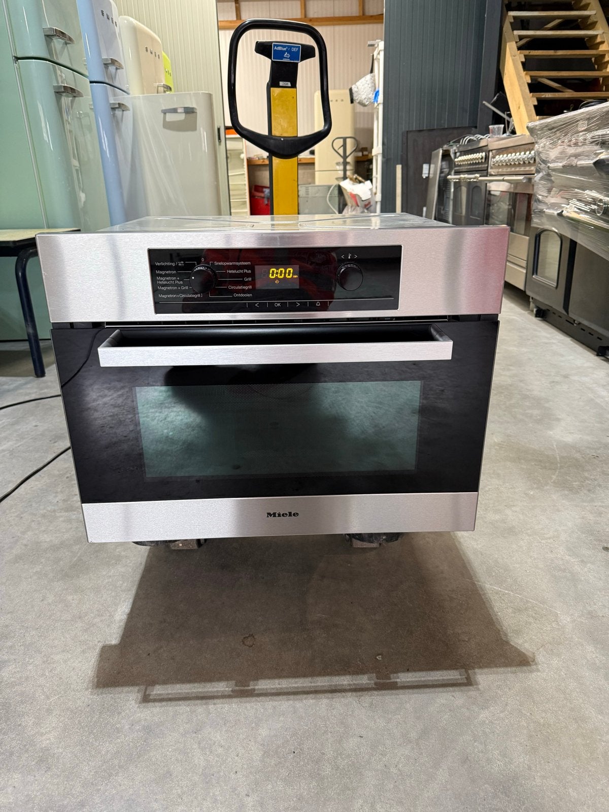 Miele Inbouw Combi-Magnetron Oven, 45 tot 50 cm, Bella, Hete lucht, Ophalen of Verzenden