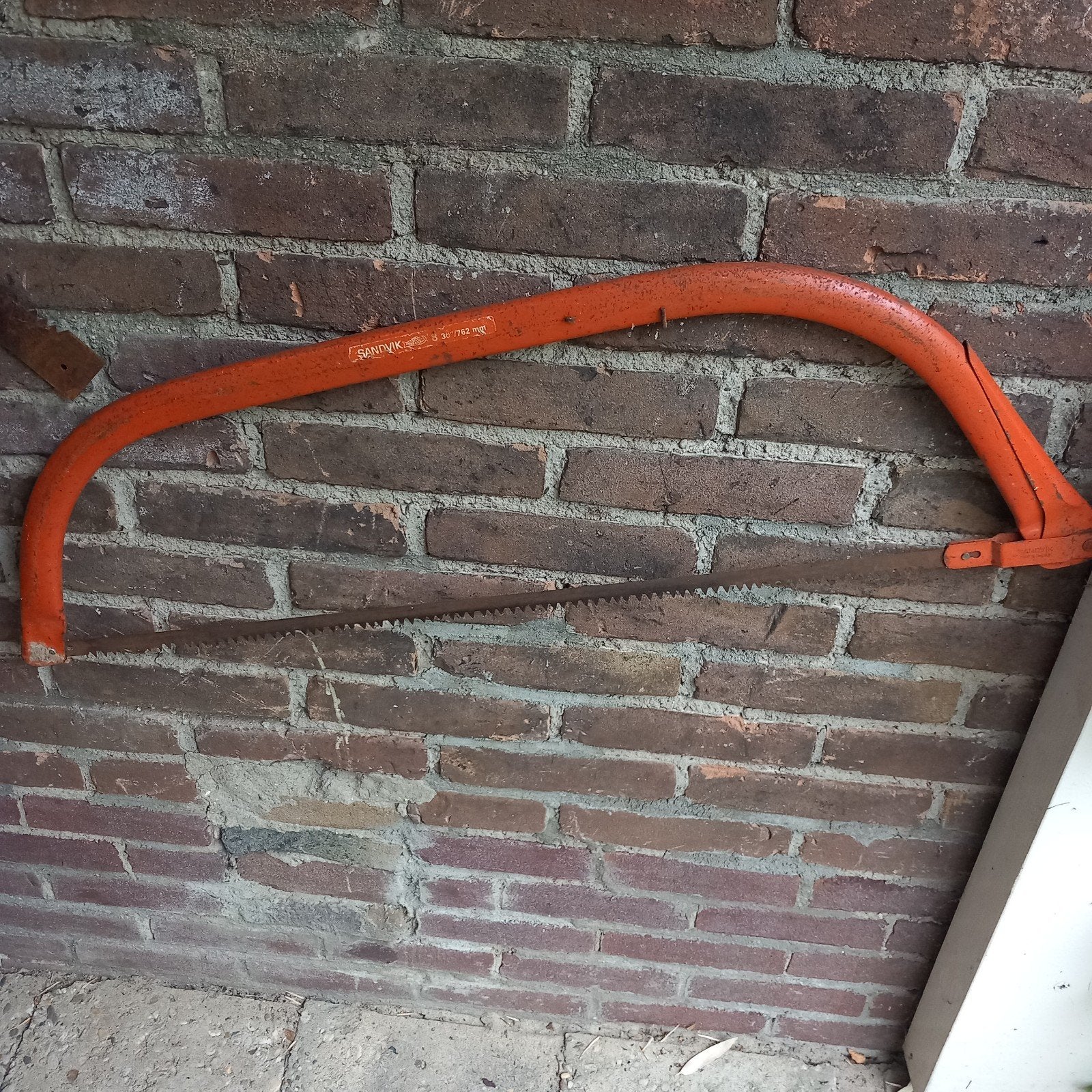 Oerdegelijke Sandvik boomzaag - 762 mm, Ophalen