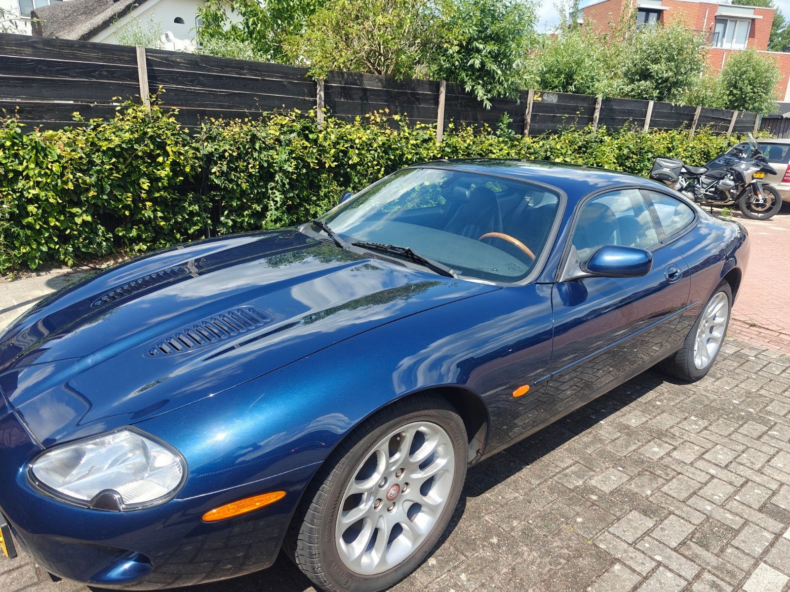 Jaguar XK 4.0 Supercharger Coupe 2000 Blauw, Achterwielaandrijving, Particulier, 8 km/l, Coupé