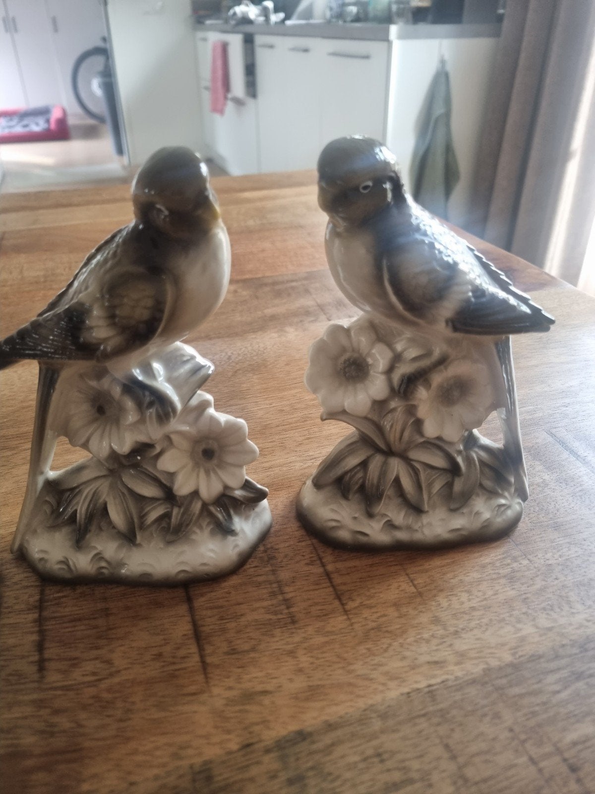 Hoogendoorn Decoratieve Vogelbeeldjes (Set van 2), Ophalen of Verzenden