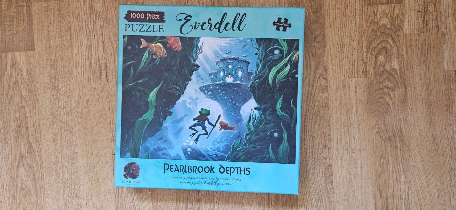 prachtige puzzel 1000 stukjes, Ophalen of Verzenden, 500 t/m 1500 stukjes, Zo goed als nieuw
