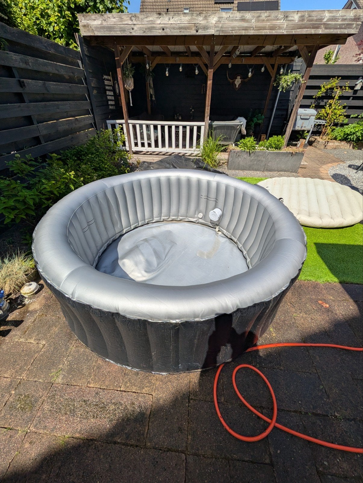 Exit Toys Opblaasbare Spa/Jacuzzi, Ophalen, Opblaaszwembad, Rond, Zo goed als nieuw