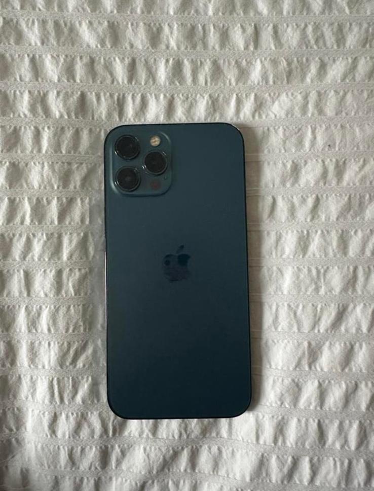 Iphone 12 pro max 512 gb, Telecommunicatie, Mobiele telefoons | Apple iPhone, 512 GB, Blauw, 77 %, Zo goed als nieuw