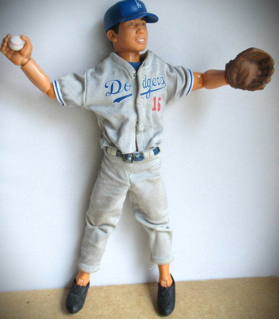 Honkbal speler Hideo Nomo~Pop 1998~Baseball~Hasbro Kenner, Sport en Fitness, Honkbal en Softbal, Ophalen of Verzenden, Gebruikt