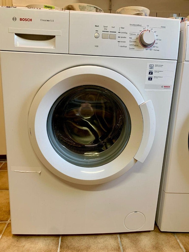 Bosch Classixx5.5 wasmachine, Witgoed en Apparatuur, Ophalen, 1200 tot 1600 toeren, Gebruikt, 4 tot 6 kg