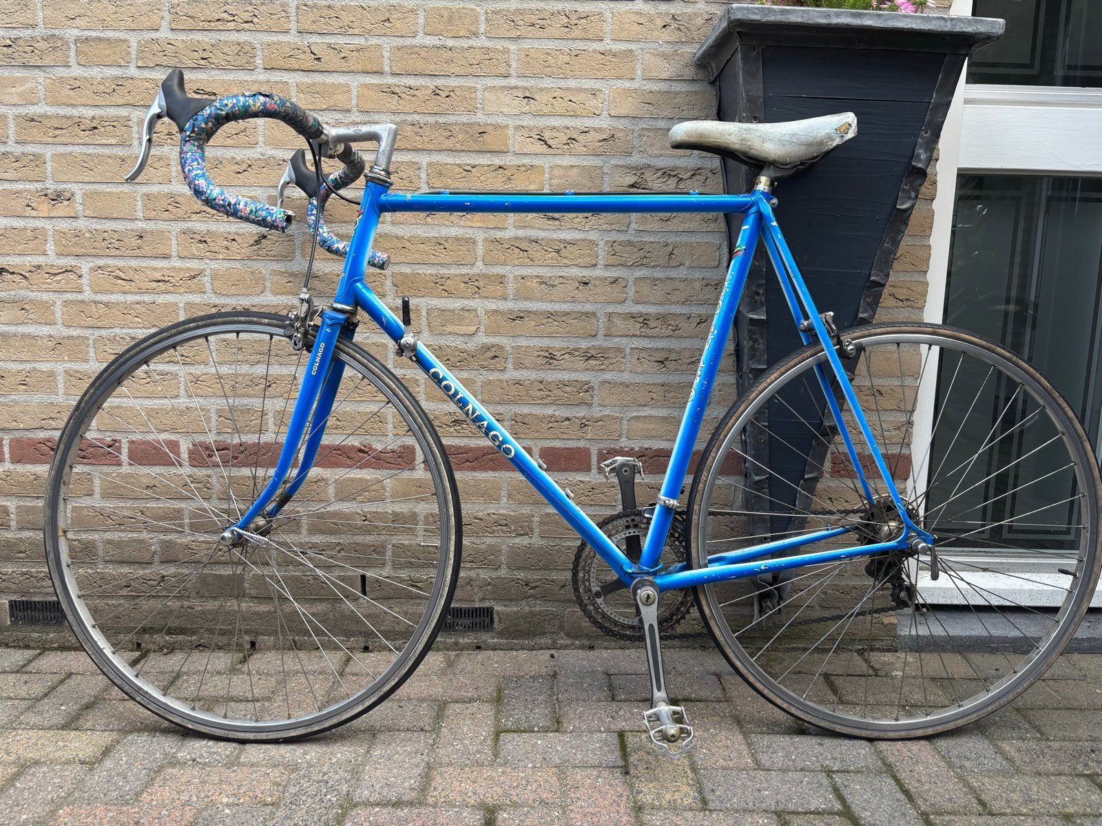 Colnago Super Racefiets - Vintage Blauw, 28 inch, Gebruikt, 53 tot 57 cm, Ophalen