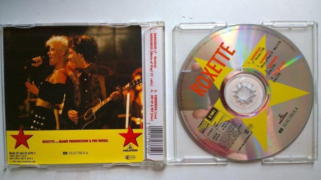 Roxette - Dangerous, Ophalen of Verzenden, Zo goed als nieuw, Pop