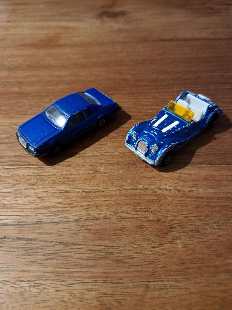 Majorette Ford Thunderbird & Morgan Speelgoedauto's, Kinderen en Baby's, Speelgoed | Speelgoedvoertuigen, Ophalen of Verzenden