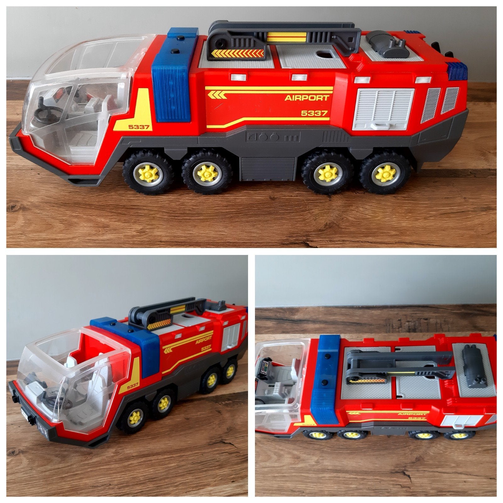 Playmobil Luchthavenbrandweer Met Licht En Geluid 5337, Ophalen of Verzenden, Zo goed als nieuw