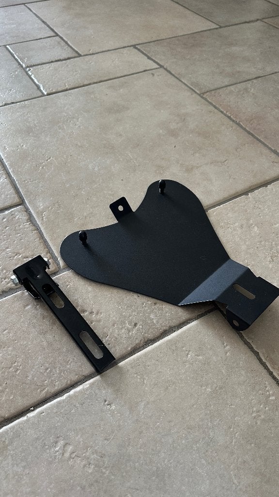 Bobber Seat Plaat Mat Zwart, Motoren, Ophalen of Verzenden