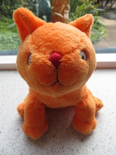 Poes kater kat Dikkie Dik merk Happy Horse Jet Boeke, Oranje, Happy Horse, Wasbaar, Ophalen of Verzenden