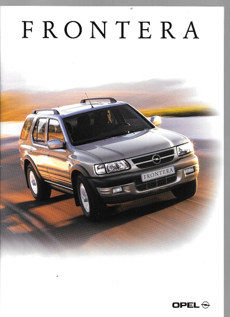 OPEL FRONTERA, Ophalen of Verzenden, Zo goed als nieuw, Opel