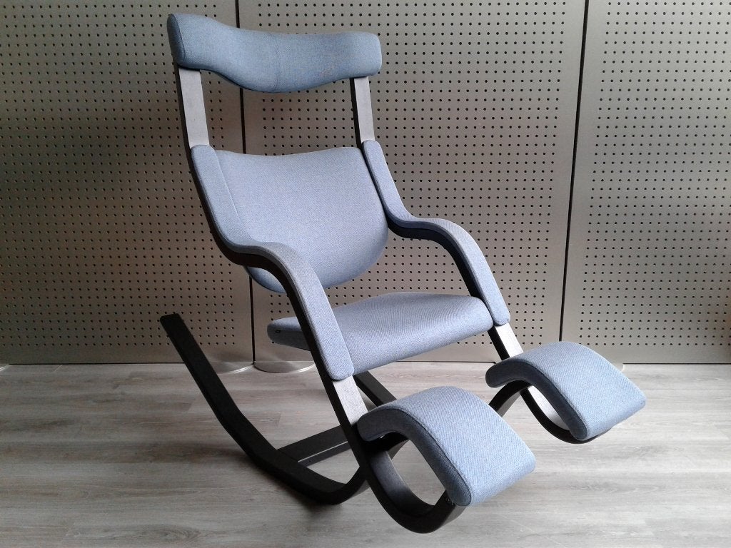 Variér (Stokke) Gravity (Lichtblauw), Als Nieuw!, Ophalen of Verzenden, Zo goed als nieuw, Variér, Overige materialen