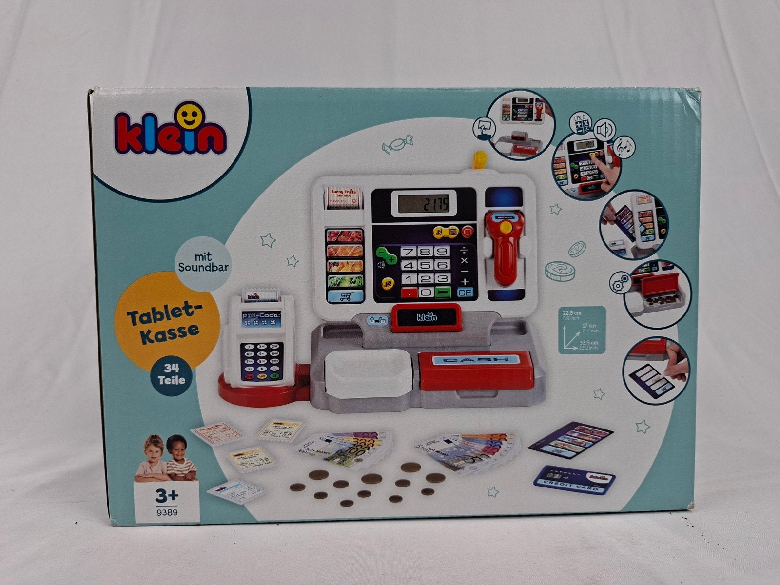 Klein tablet cash register, nieuw in doos, -, Jongen of Meisje, -, Nieuw