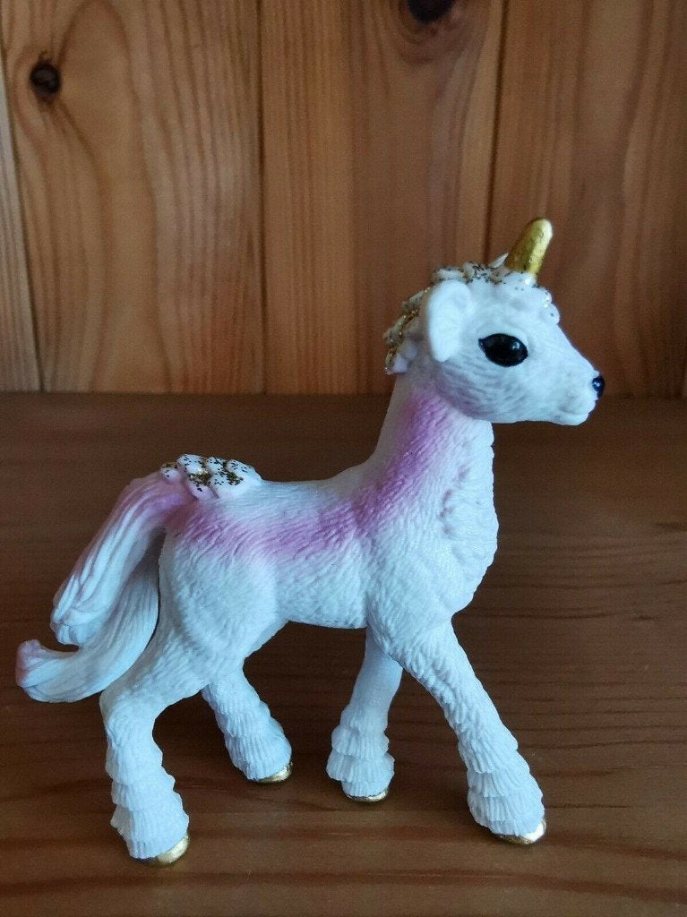 Schleich 82931 Bayala veulen skadi, Verzenden, Zo goed als nieuw, Paard, Beeldje of Figuurtje