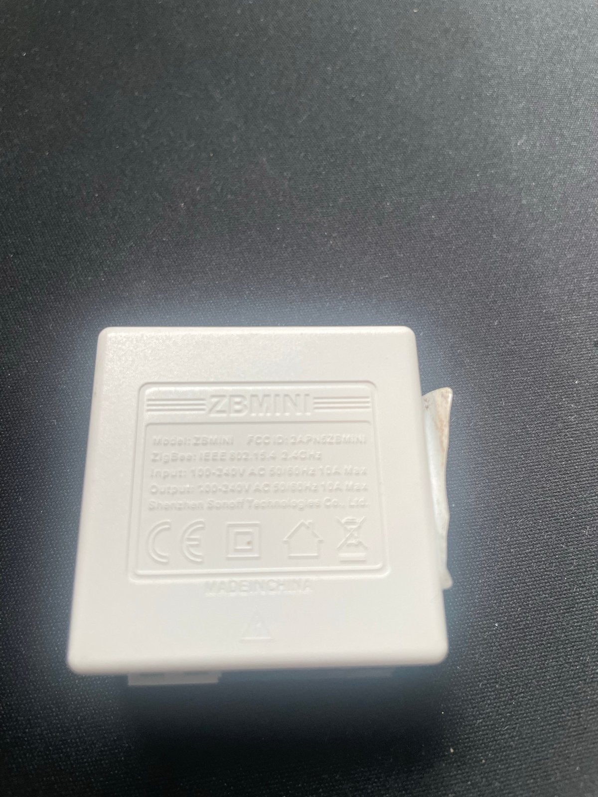 Sonoff ZBMINI Zigbee Mini Smart Schakelaar, 3stuks, Ophalen of Verzenden, Zo goed als nieuw, Schakelaar