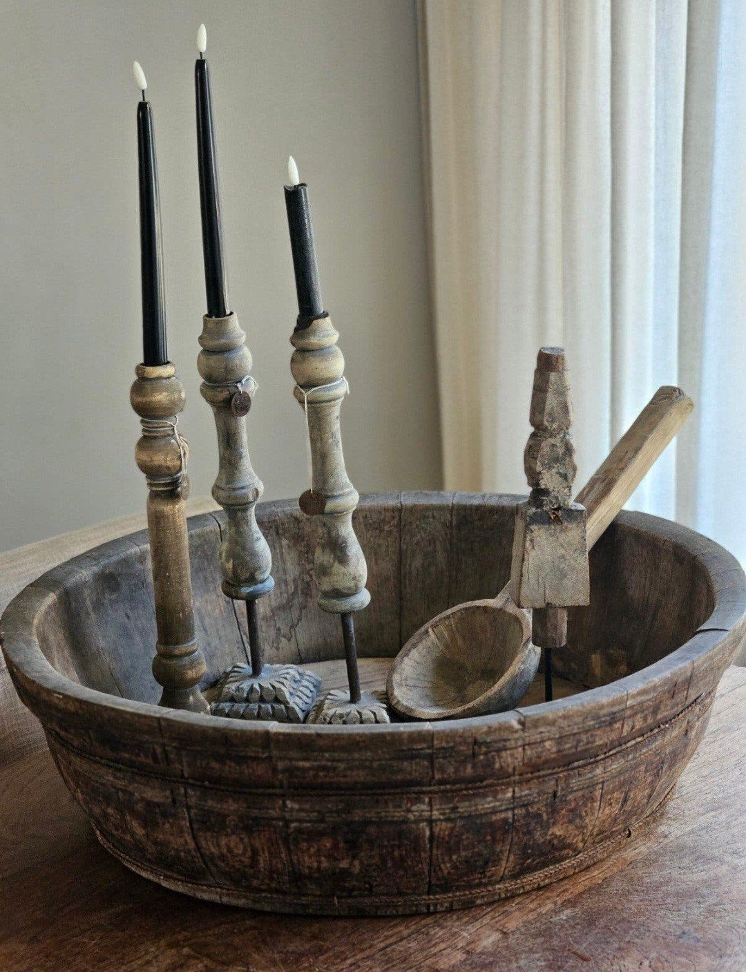 Houten kaasmal - bak - hout - sober, Ophalen, Hout, Nieuw, Landelijk
