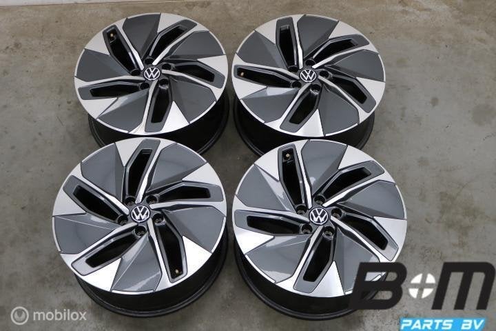 ORIGINEEL! 19 inch Hamar velgen VW ID4 ID5 11A601025M, Auto-onderdelen, Gebruikt, Velg(en)