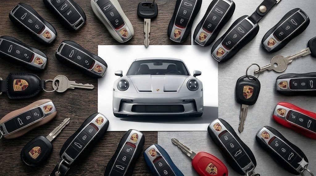 Porsche extra autosleutel nodig of vervanging behuizing ?, Ophalen