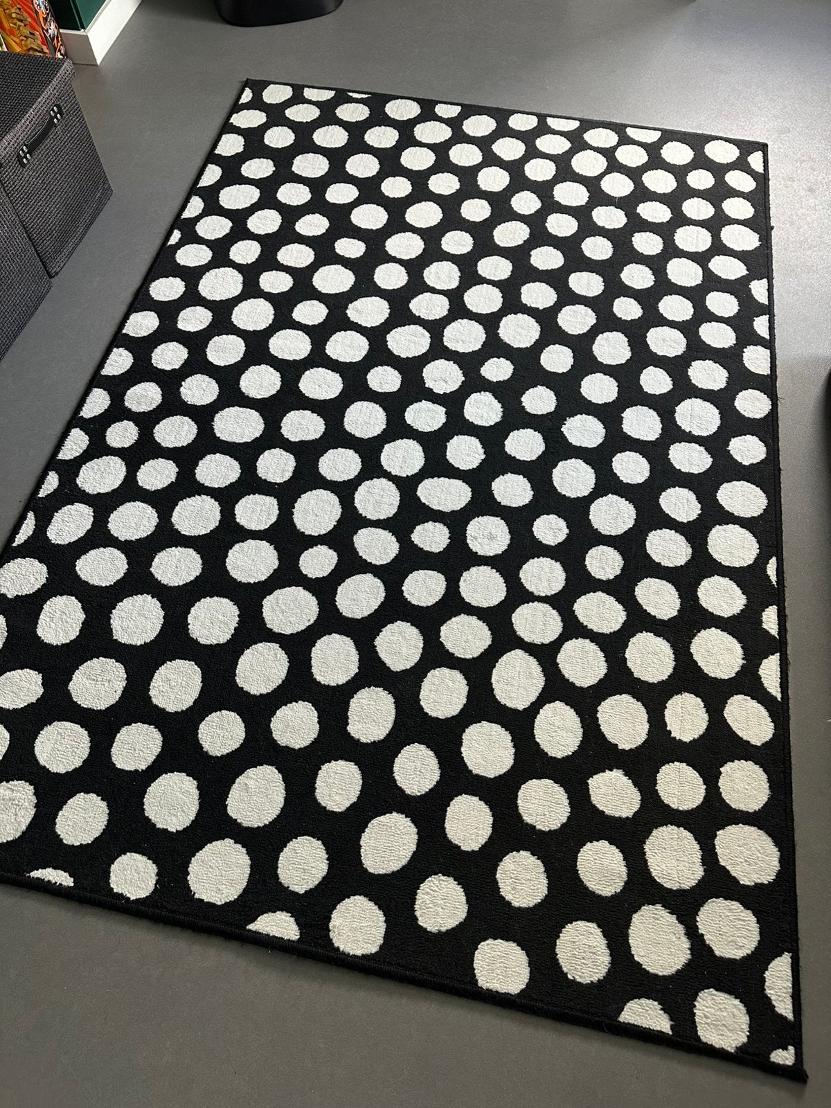 IKEA Ullgump Vloerkleed, Ophalen, 100 tot 150 cm, Zo goed als nieuw, Crème