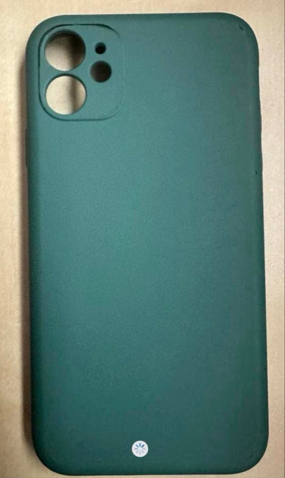 Zo goed als nieuw groen hoesje voor iPhone 11, Kunststof, IPhone 11, Hoesje of Tasje, Ophalen of Verzenden