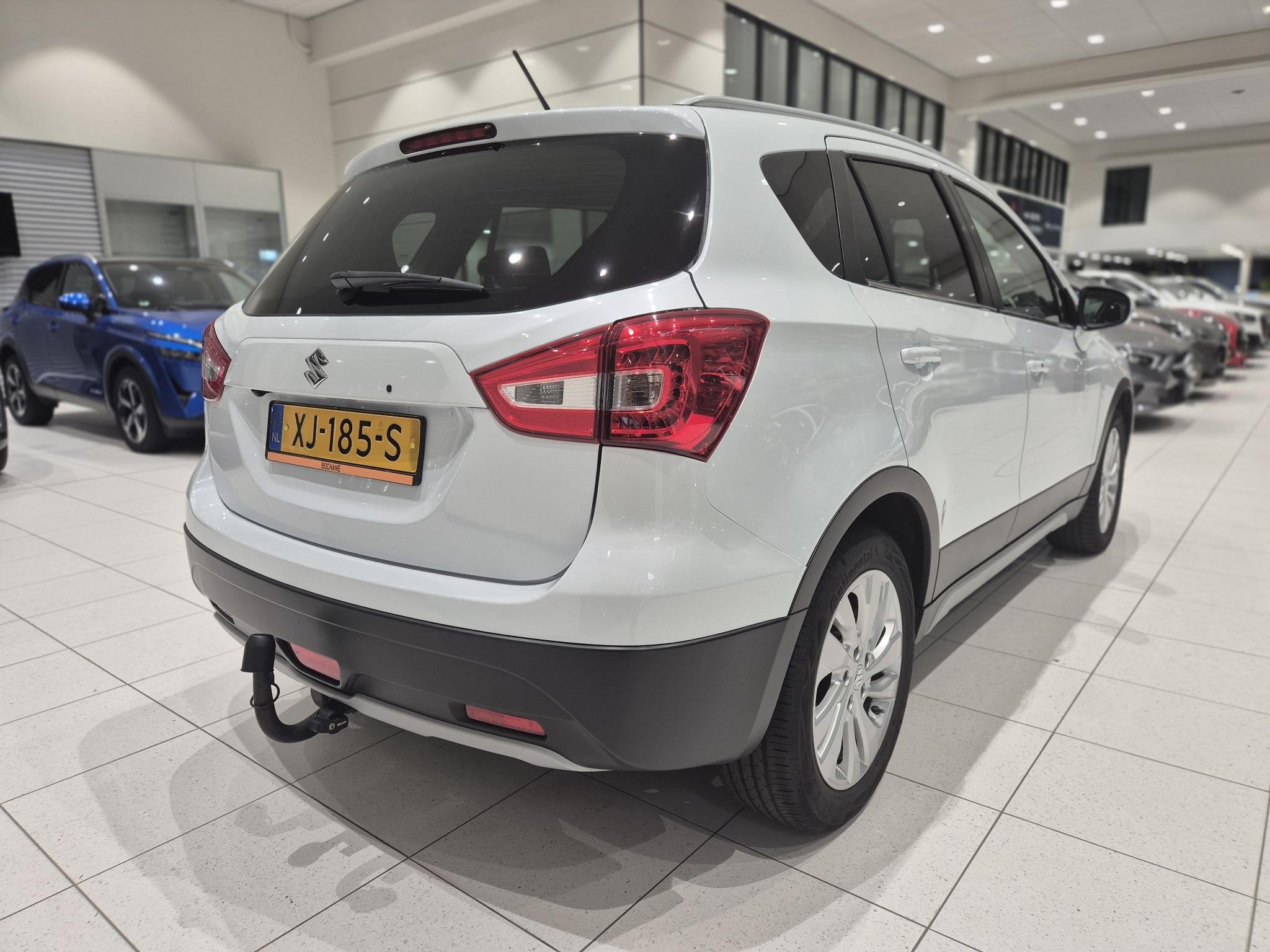 Suzuki S-Cross 1.0 Boosterjet Select | Trekhaak | Stoelverwa, Auto's, Voorwielaandrijving, Stof, Gebruikt, Euro 6