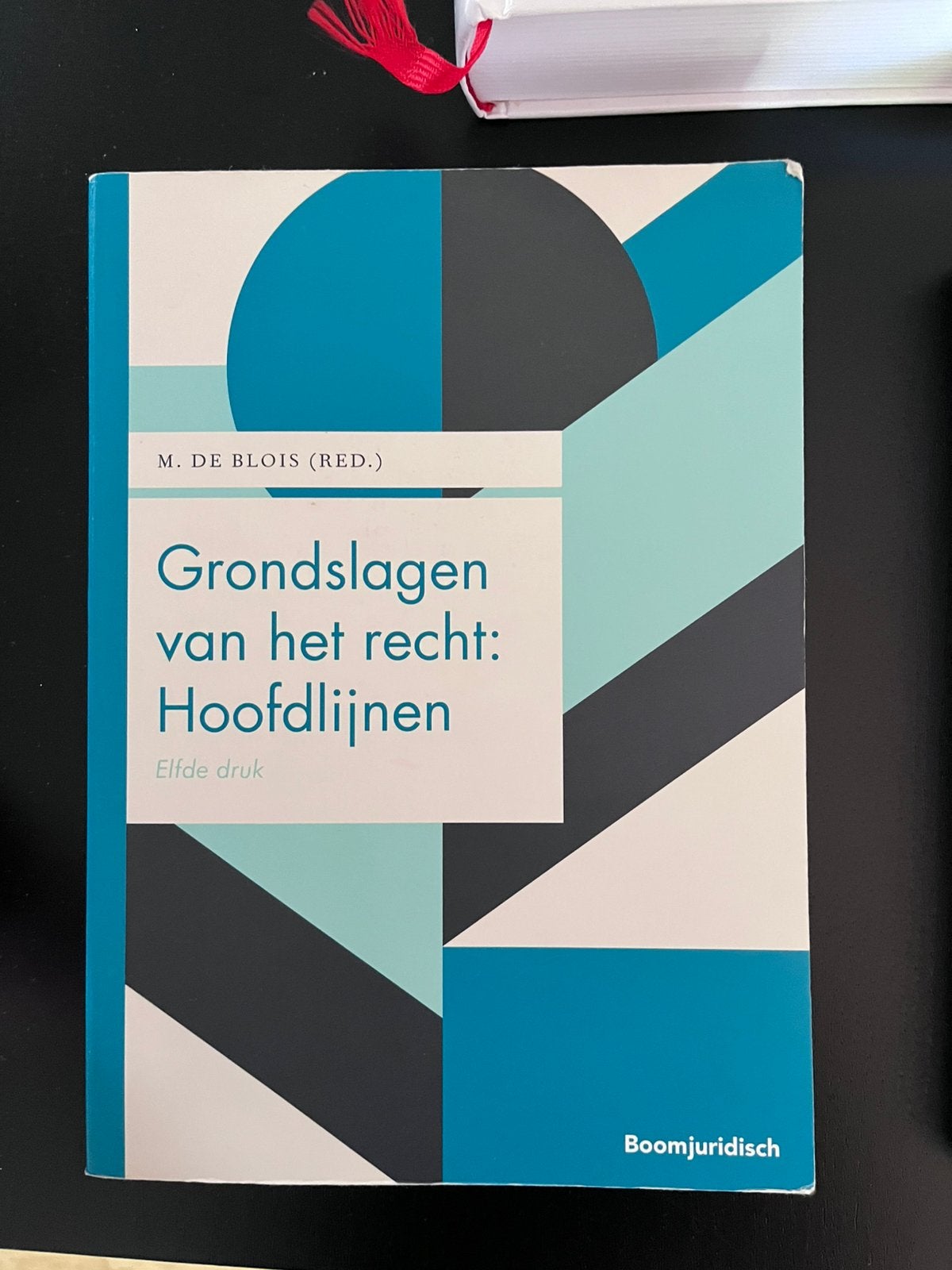 Blois, M. de (Red.). Grondslagen van het recht, Boeken, Ophalen of Verzenden, Alpha, Zo goed als nieuw, WO