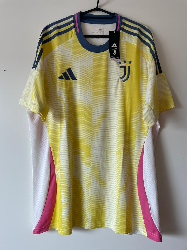 Juventus Adidas Voetbalshirt Maat XL Nieuw 24/25 Away, Geel, Ophalen of Verzenden, Adidas, Voetbal
